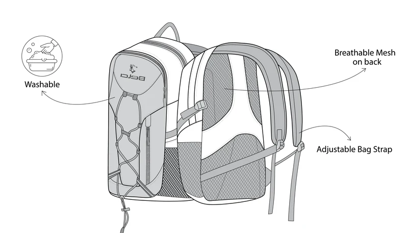 BELA BORSA SHADOW HIKER