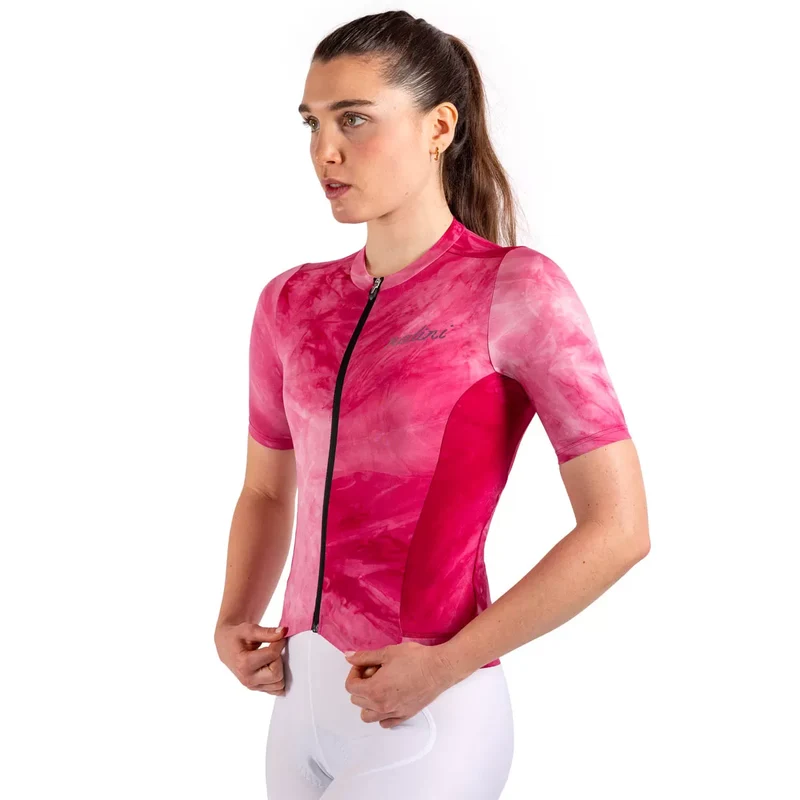 Maglia donna Nalini Tie Dye - Rosa