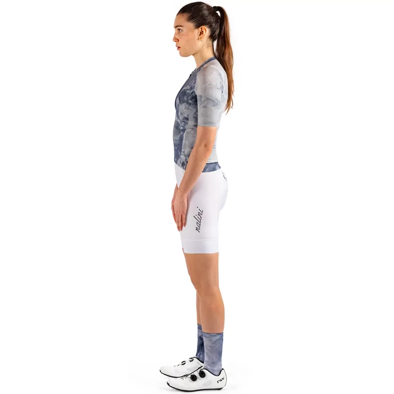 Maglia donna Nalini Tie Dye - Blu