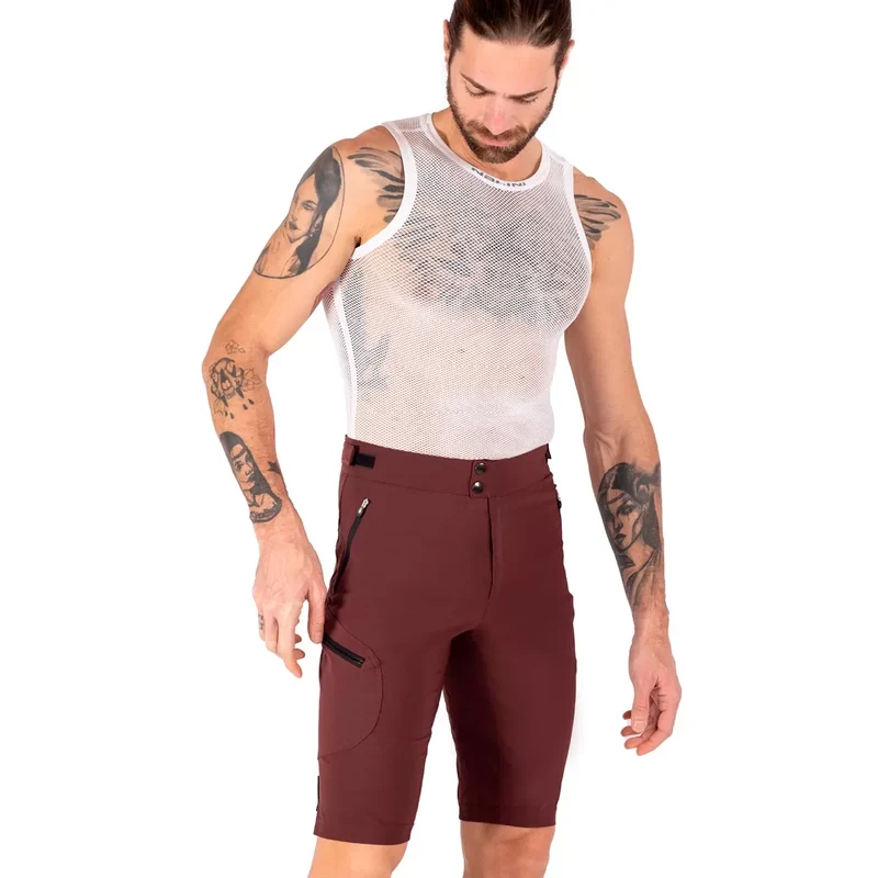 Pantaloncini Nalini Adventures - Marrone