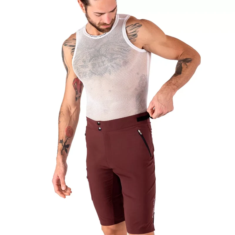 Pantaloncini Nalini Adventures - Marrone