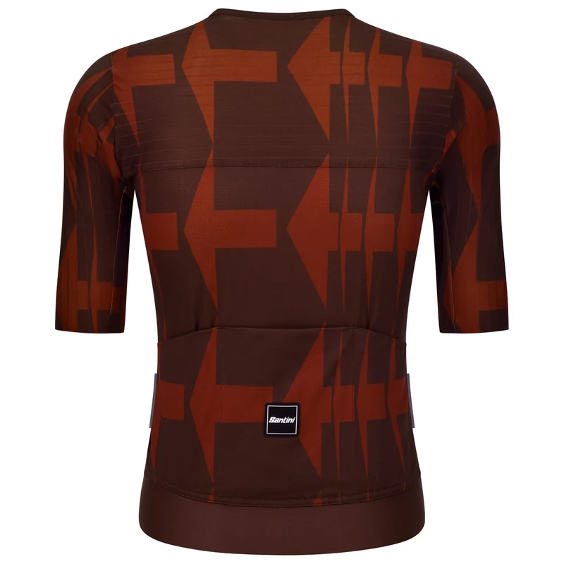 Maglia Santini Mads Pedersen Momentum Series - Marrone