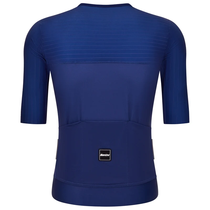 Maglia Santini Mads Pedersen Momentum Series - Blu
