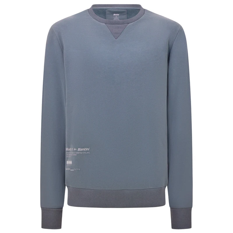 Felpa Santini Mads Pedersen Momentum Series - Grigio