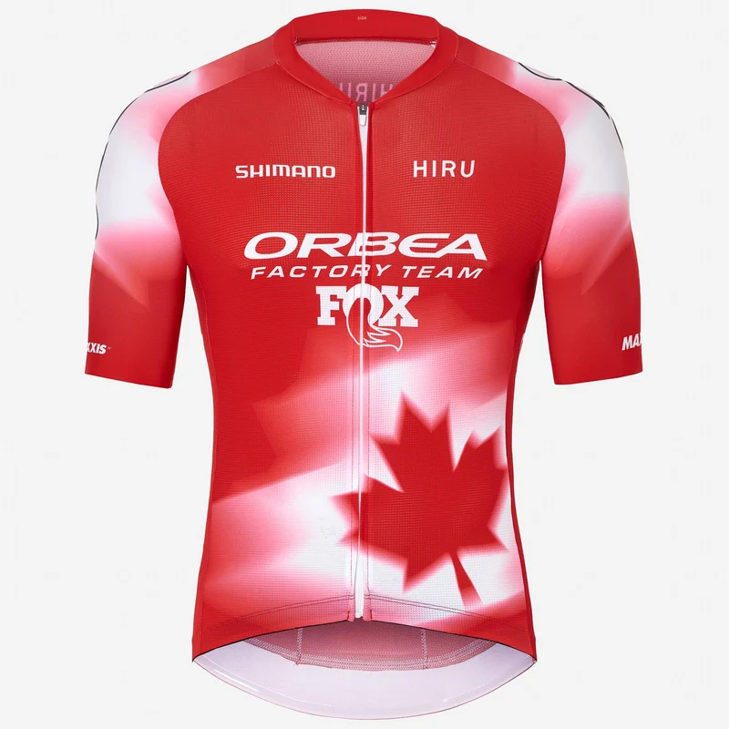 Maglia Hiru Orbea Factory Team 2026 Core - Campione Canadese