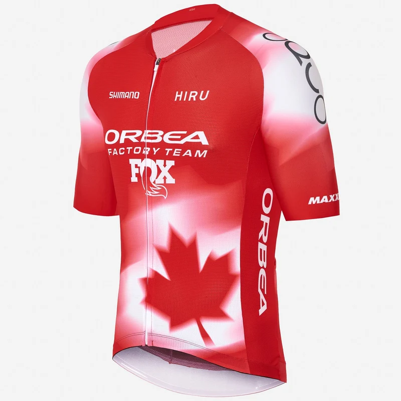 Maglia Hiru Orbea Factory Team 2026 Core - Campione Canadese