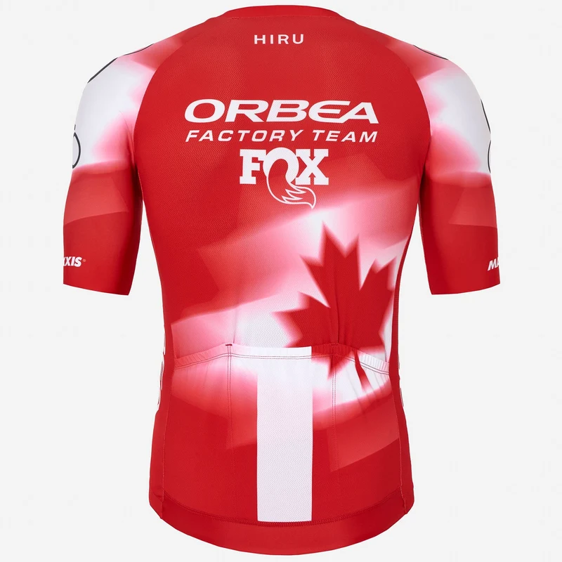 Maglia Hiru Orbea Factory Team 2026 Core - Campione Canadese
