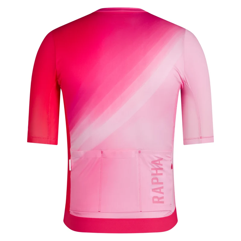 Maglia Rapha Pro Team Training 3 Surface Print - Rosa