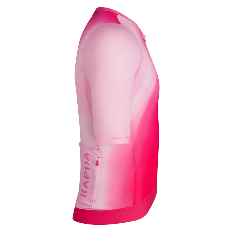 Maglia Rapha Pro Team Training 3 Surface Print - Rosa