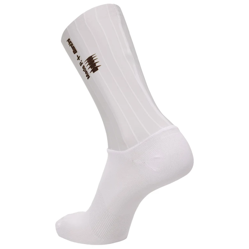 Calze Santini Mads Pedersen Momentum Series Aero - Bianco