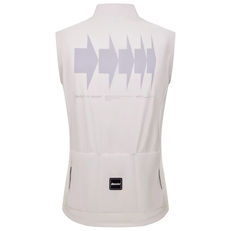 Gilet Santini Mads Pedersen Momentum Series - Grigio