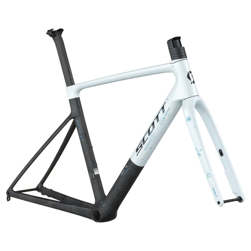 Telaio Scott Addict RC Pro HMX - Bianco nero