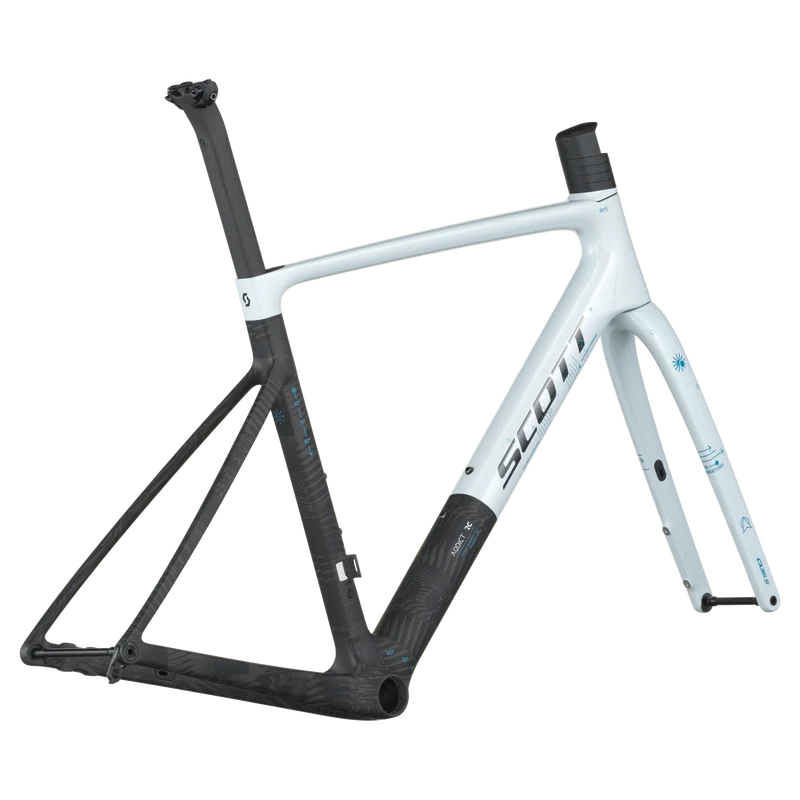 Telaio Scott Addict RC Pro HMX - Bianco nero