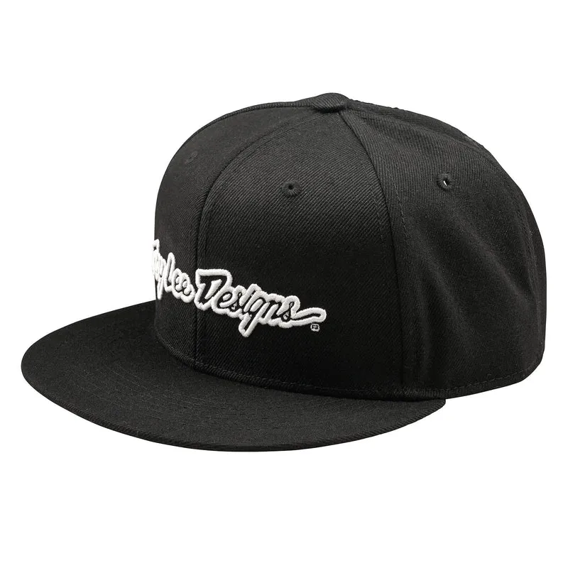 Cappellino Troy Lee Designs Flat Bill - Nero