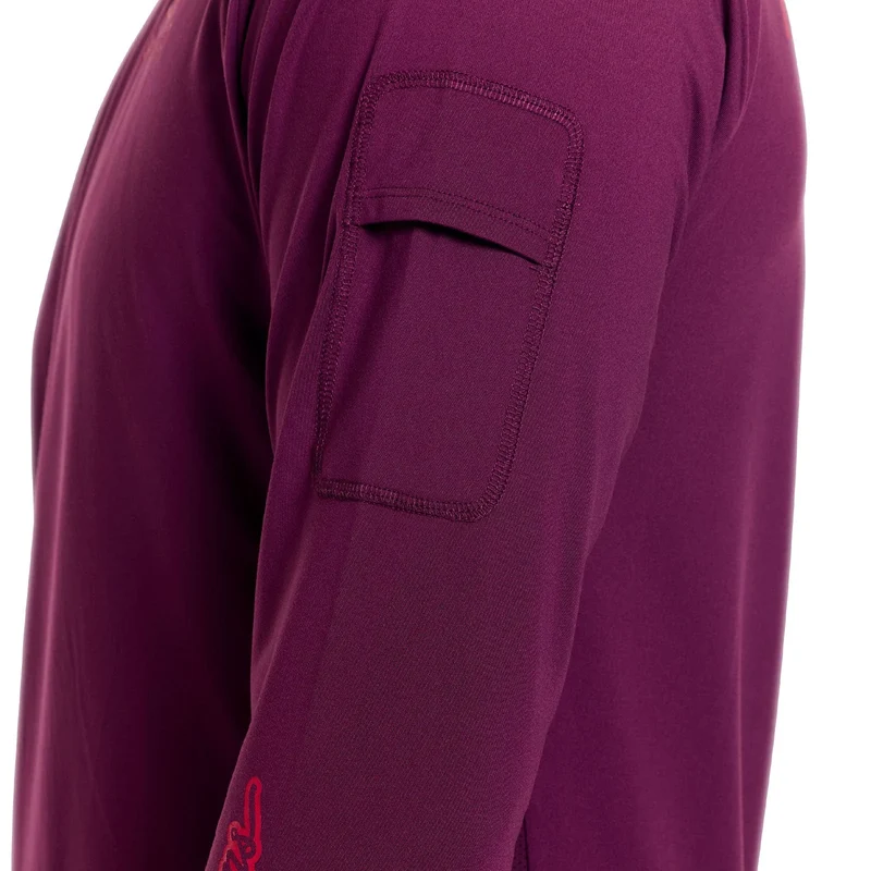 Maglia maniche lunghe Troy Lee Designs Ruckus Ride - Viola