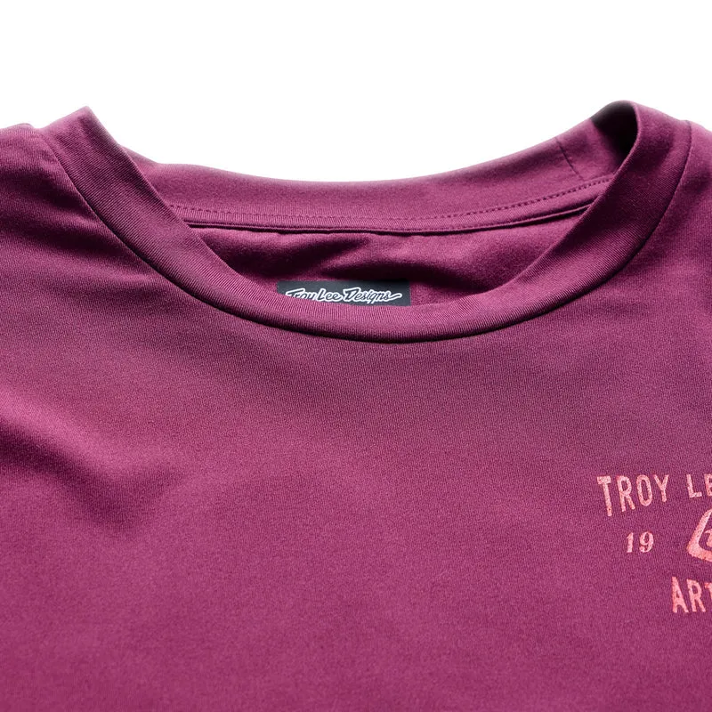 Maglia maniche lunghe Troy Lee Designs Ruckus Ride - Viola