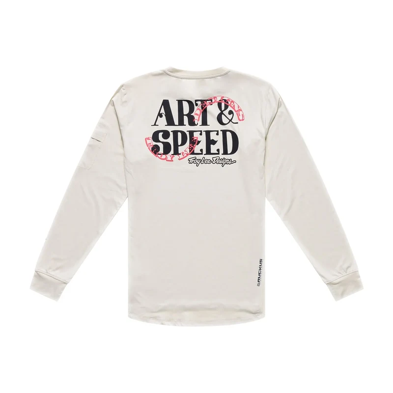 Maglia maniche lunghe Troy Lee Designs Ruckus Ride - Beige
