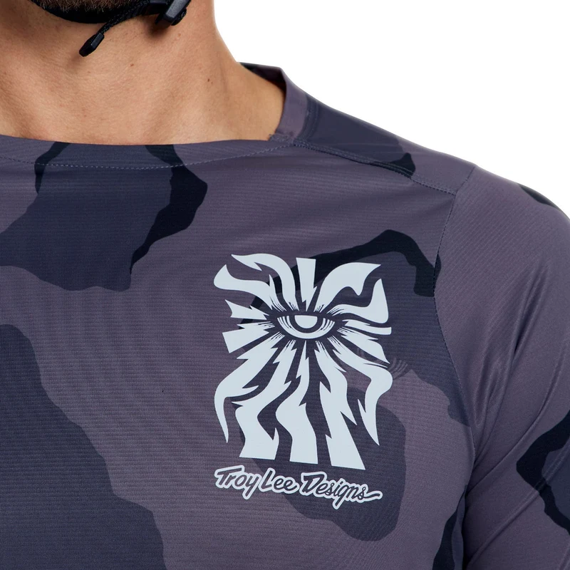 Maglia maniche lunghe Troy Lee Designs Skyline Pro - Nero