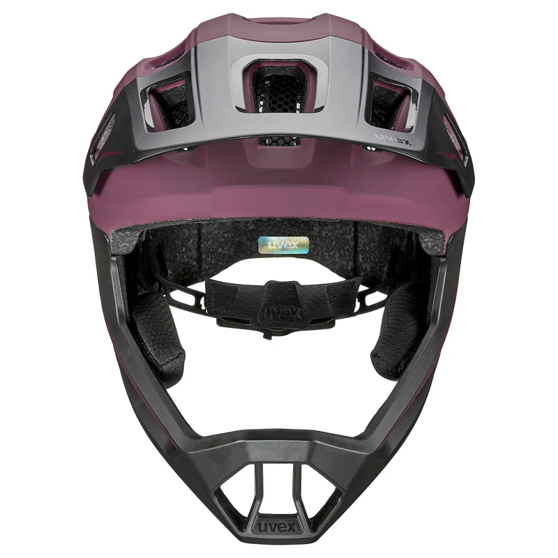 Casco Uvex React Junior Fullface - Viola