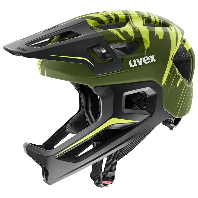 Casco Uvex React Junior Fullface - Verde