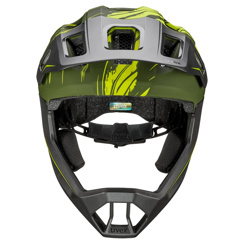 Casco Uvex React Junior Fullface - Verde