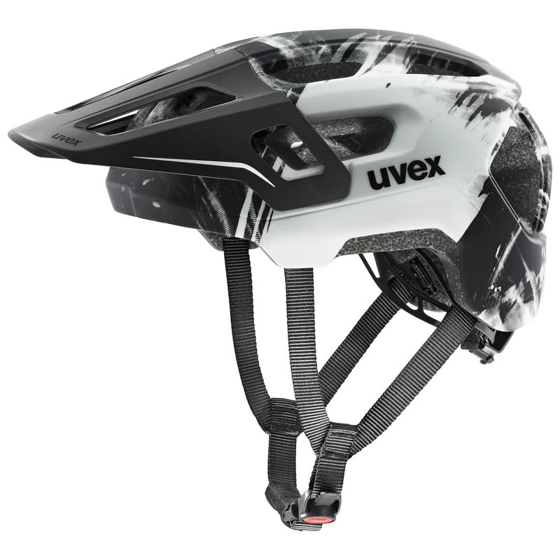 Casco Uvex React Junior Fullface - Nero bianco