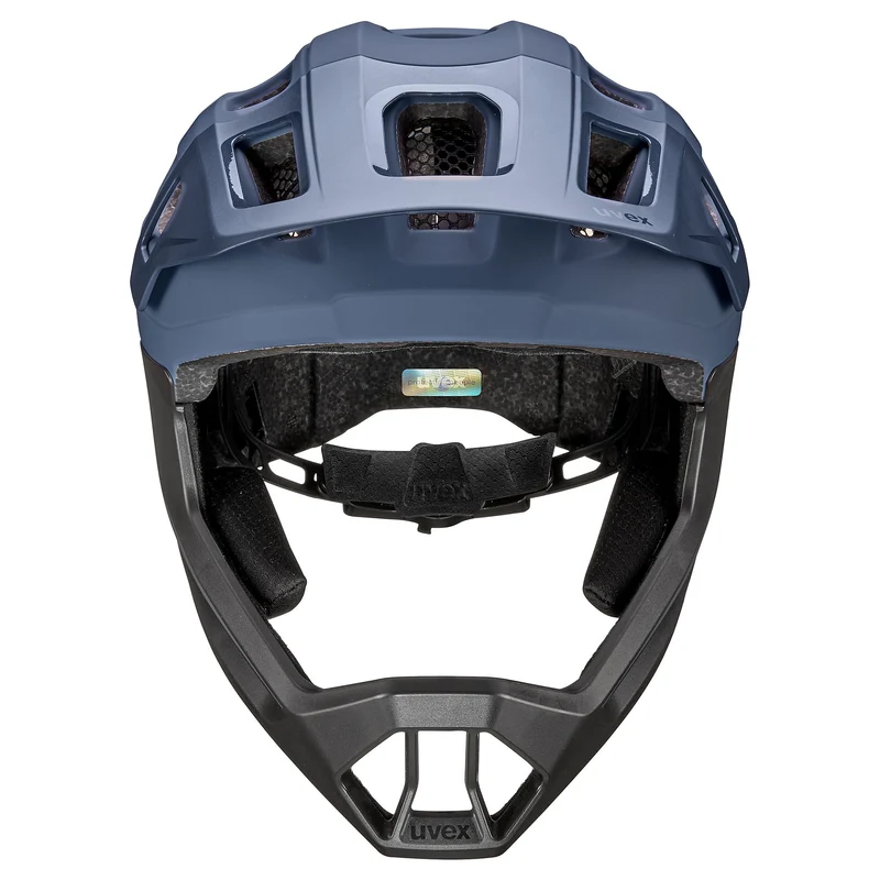 Casco Uvex React Junior Fullface - Blu