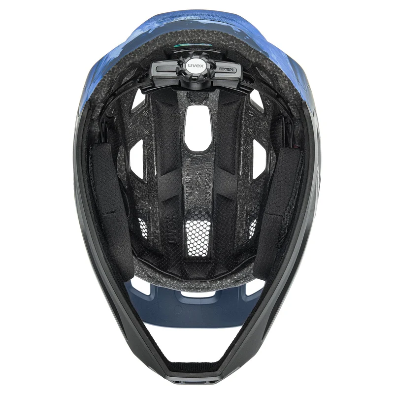 Casco Uvex React Junior Fullface - Blu