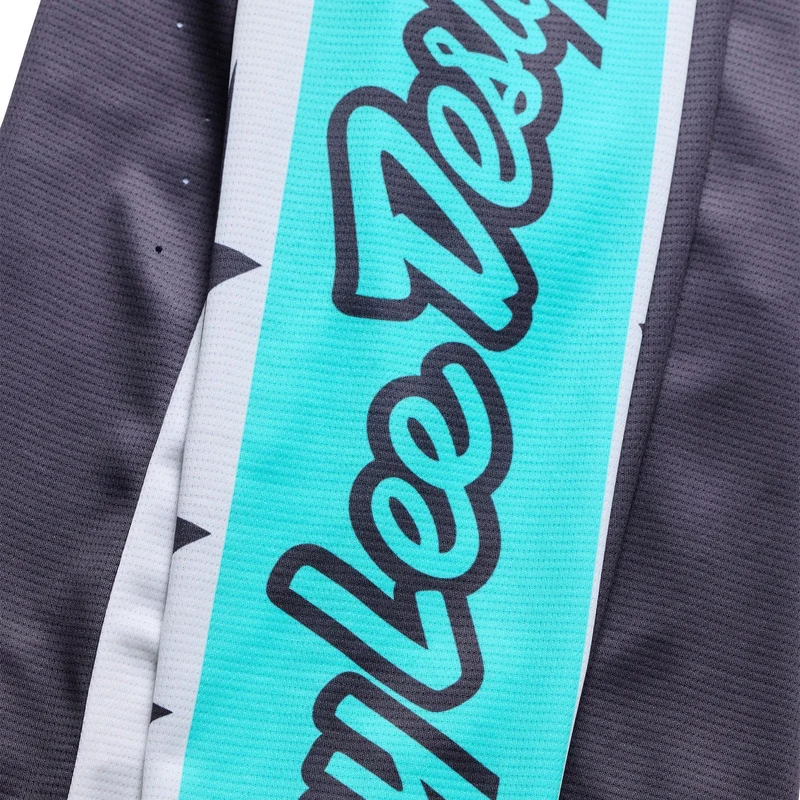 Maglia maniche lunghe Troy Lee Designs Yo Moto - Nero azzurro