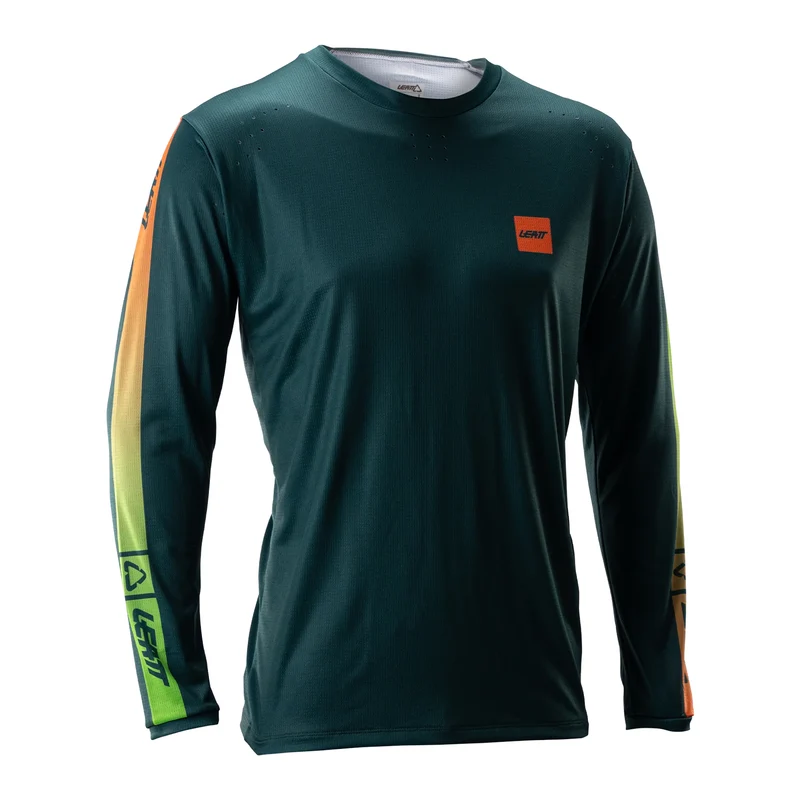 Maglia maniche lunghe Leatt MTB Gravity 4.0 - Verde