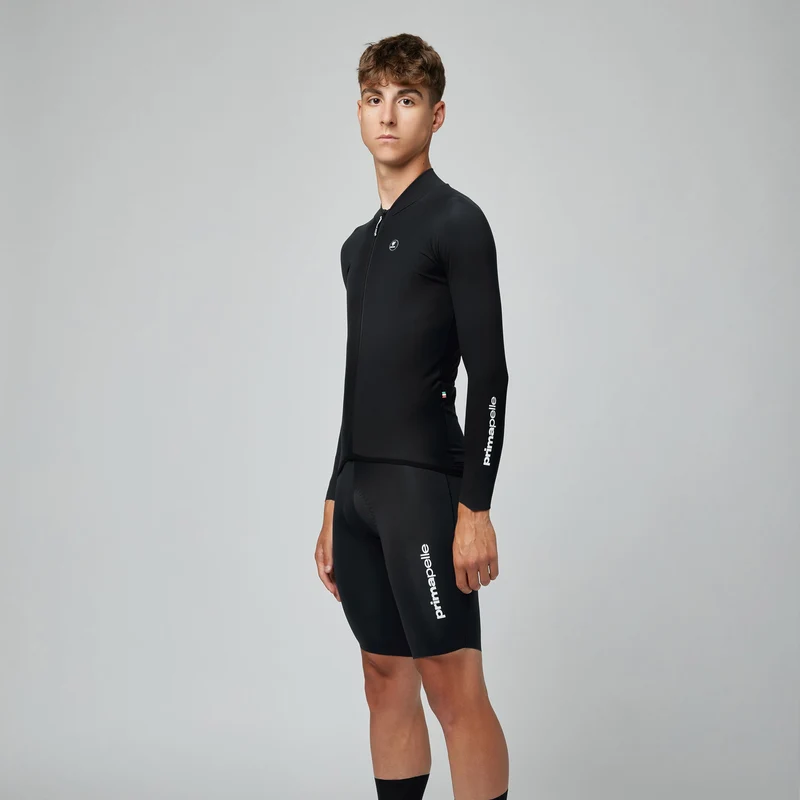 Maglia maniche lunghe Pissei Primapelle - Nero