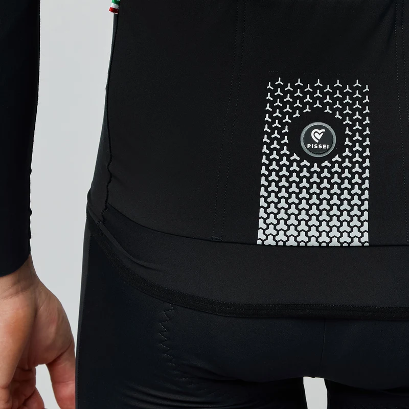 Maglia maniche lunghe Pissei Primapelle - Nero