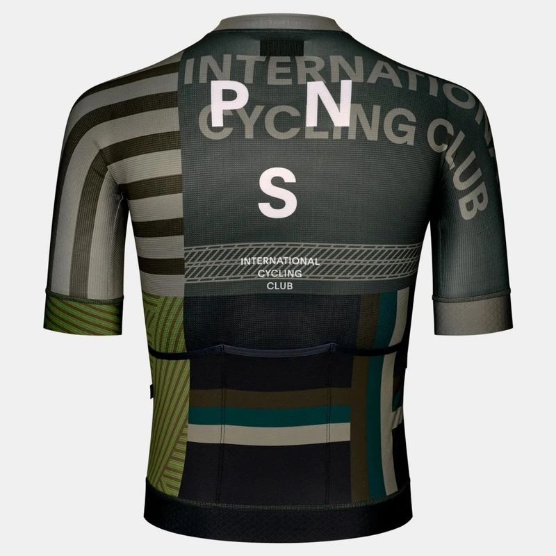 Maglia Pas Normal Studios Mechanism AOP International - Verde