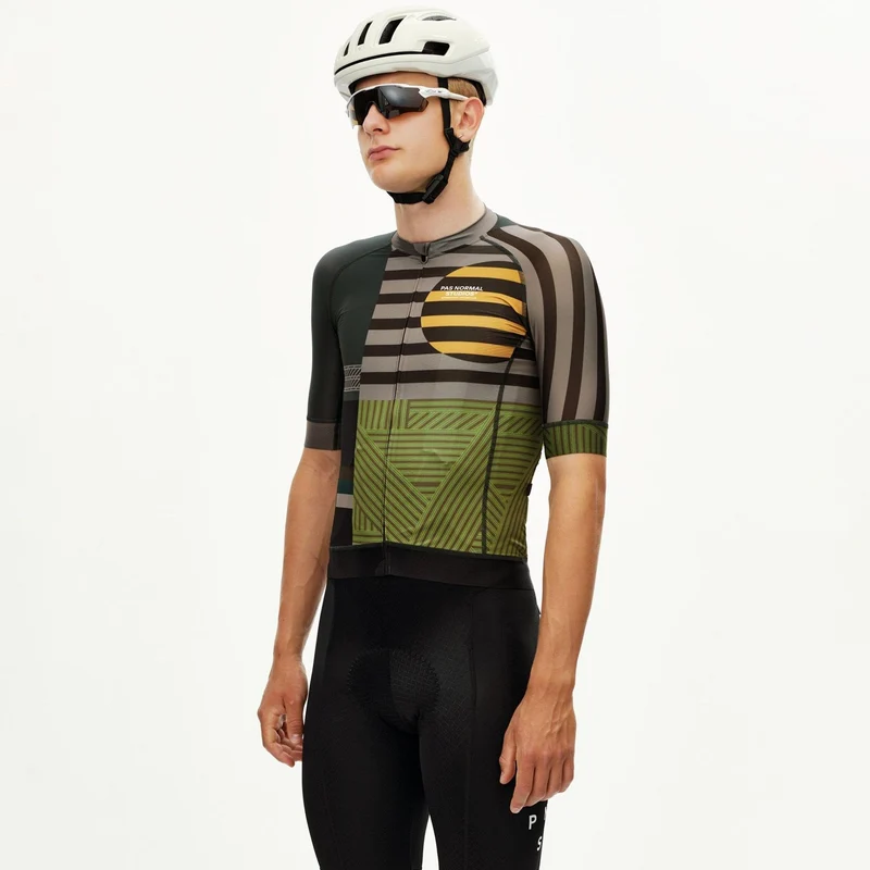 Maglia Pas Normal Studios Mechanism AOP International - Verde