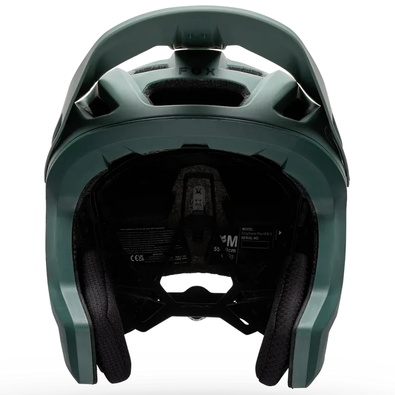 Casco Fox Dropframe Pro Grid - Verde