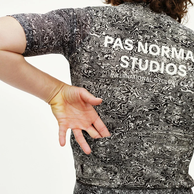 Maglia donna Pas Normal Studios Essential Light AOP Grain - Off White