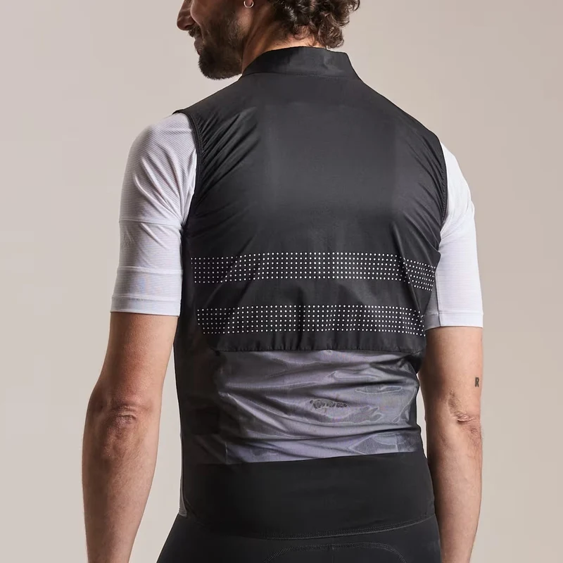 Gilet Rapha Brevet Wind 3 - Nero