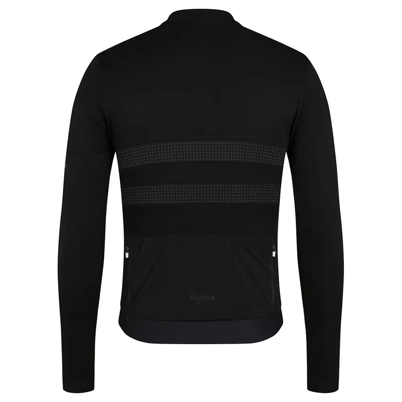 Maglia maniche lunghe Rapha Brevet Merino 3 - Nero