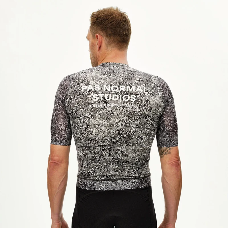 Maglia Pas Normal Studios Essential Light AOP Grain - Off White