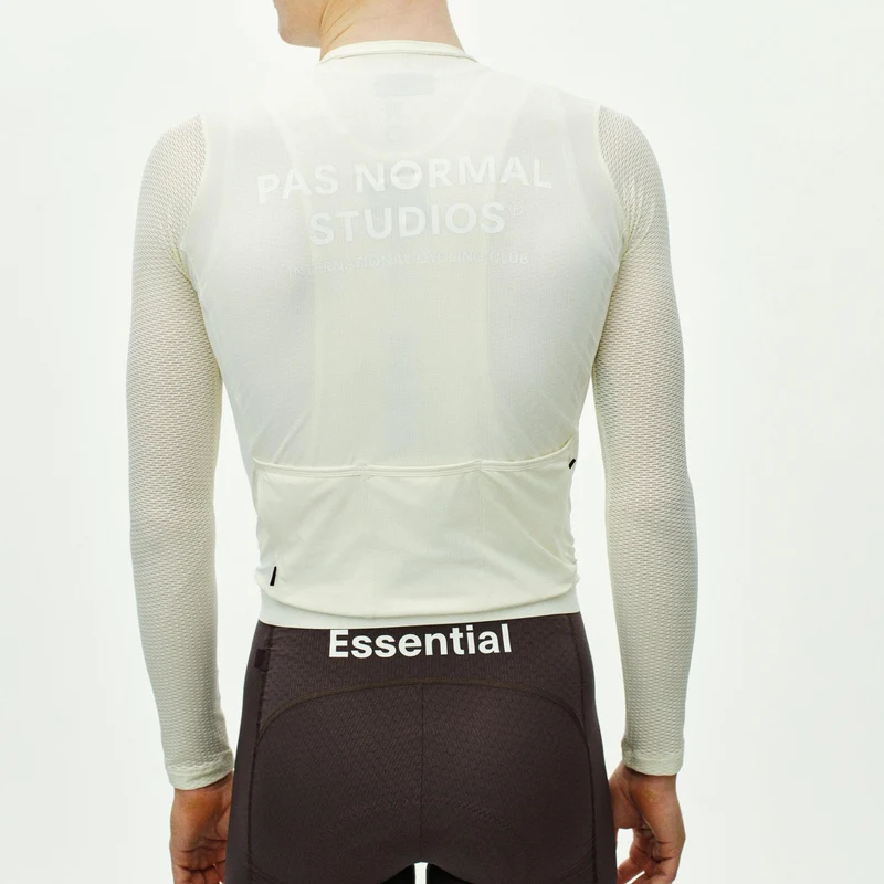 Maglia maniche lunghe Pas Normal Studios Essential Light - Off White