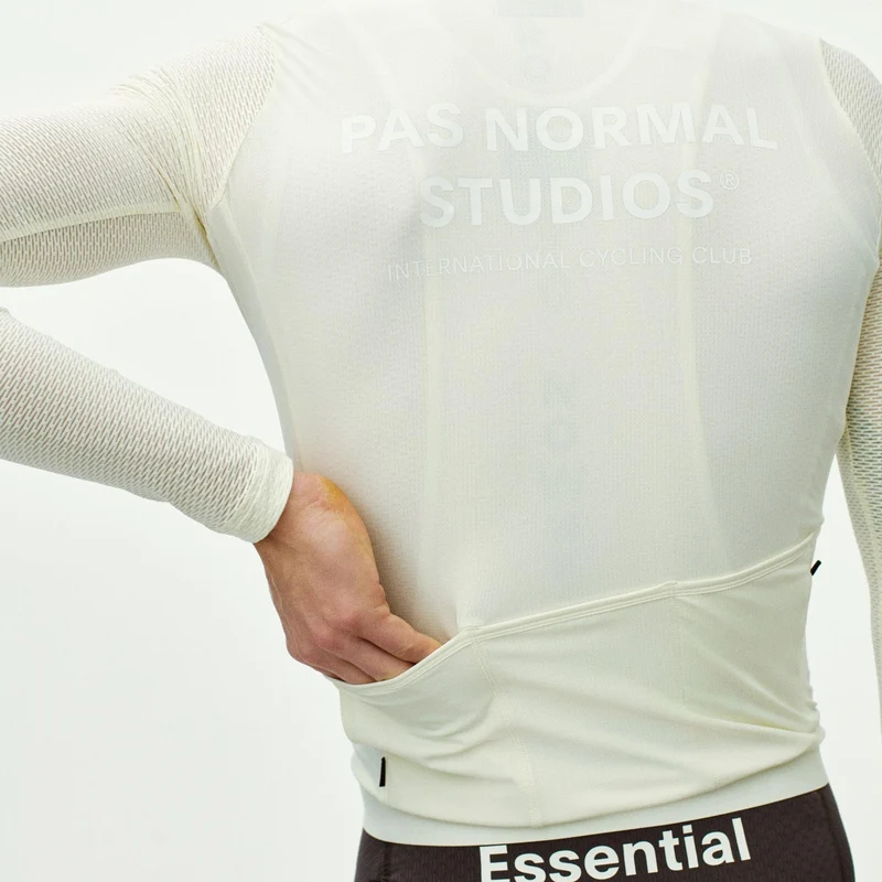 Maglia maniche lunghe Pas Normal Studios Essential Light - Off White