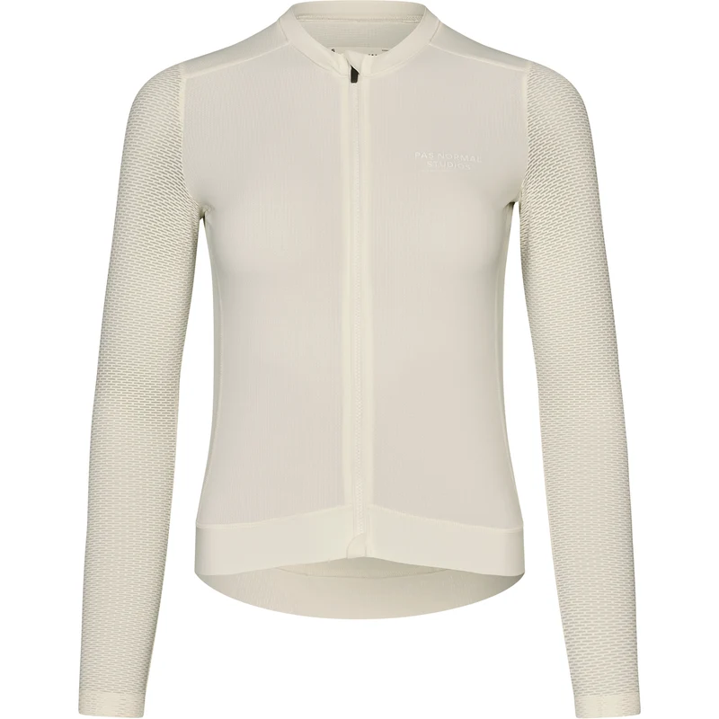Maglia donna maniche lunghe Pas Normal Studios Essential Light - Off White