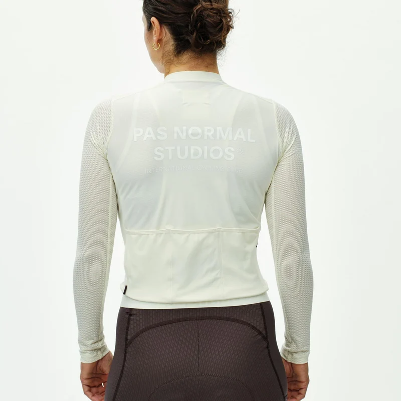 Maglia donna maniche lunghe Pas Normal Studios Essential Light - Off White