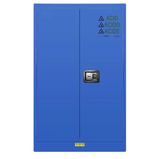 Armadio per lo stoccaggio di materiali corrosivi 60 galloni JKBOX blu