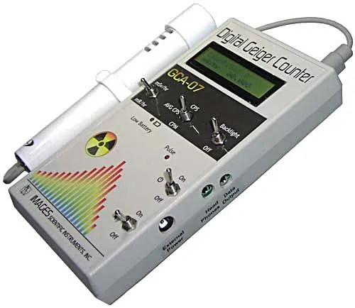 Contatore Geiger digitale professionale
