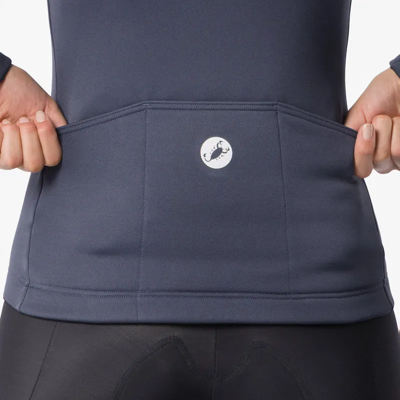 Maglia maniche lunghe donna Castelli Sinergia 3 - Blu