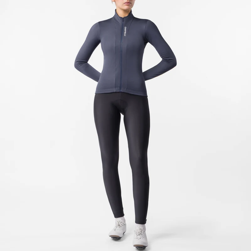 Maglia maniche lunghe donna Castelli Sinergia 3 - Blu