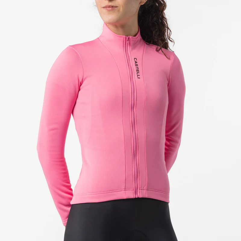 Maglia maniche lunghe donna Castelli Sinergia 3 - Rosa
