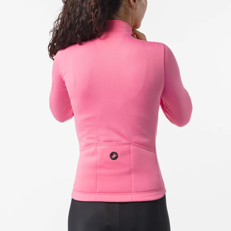Maglia maniche lunghe donna Castelli Sinergia 3 - Rosa