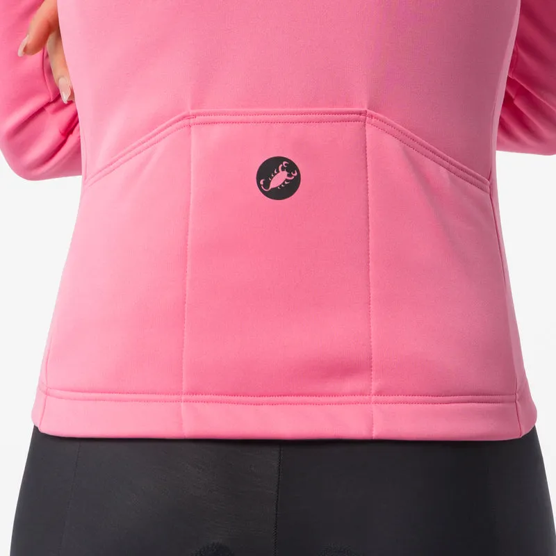 Maglia maniche lunghe donna Castelli Sinergia 3 - Rosa